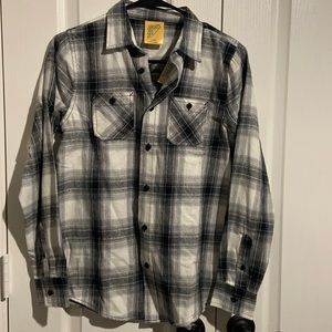 Super soft plaid boys long sleeve shirt